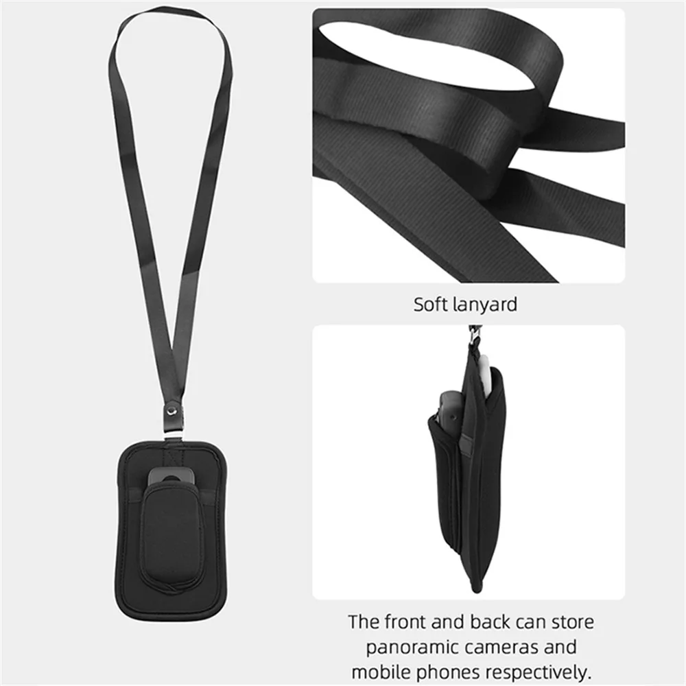 Nhẹ Dây Túi Lưu Trữ Bảo Vệ Túi Đựng Insta360 Một X2/X Camera Phần