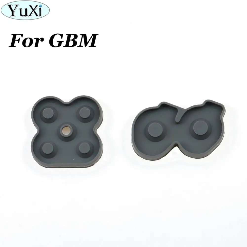 YuXi Replacement Silicon Conductive Rubber Pad Silicone Buttons For Nintend for GameBoy Micro for GBM