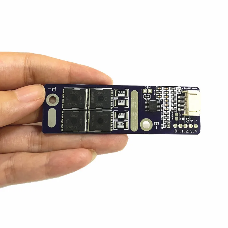 12V BMS 4S 50A BMS يبو 3.7V 4.2V بطارية حماية Boarad