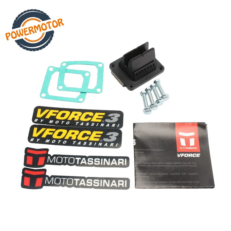 VForce3 V382S Reed Valve System V382S-A V-Force For Yamaha YZ85/YZ80 RM85L DT100 DT125 DT175 TY175 TY250 AT2 AT3 RD500 RZ500