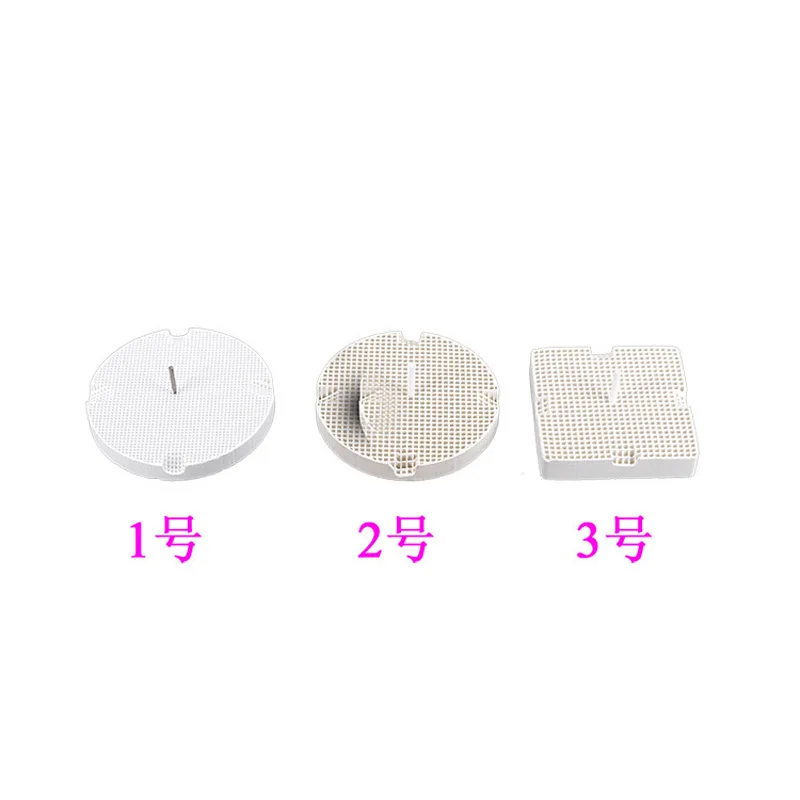 

2sets Dental Lab Honeycomb Firing Trays Ceramic Tool Sintering Tray Circle Plate for Porcelain Furnace