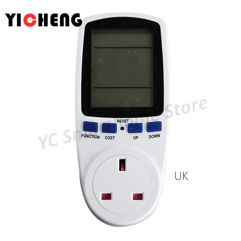 EU US UK Meter electricity monitoring electricity voltage power metering socket type mete watt meter power analyzer kwh