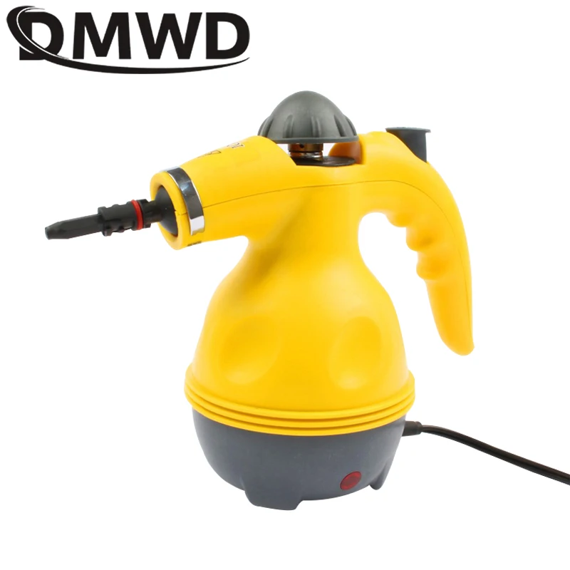 DMWD 110V/220V Multi Purpose Electric Steam Cleaner Portable Handheld Steamer Household Cleaner Attachments Kitchen Brush Tool