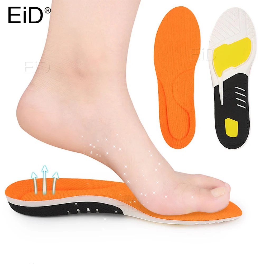 EiD Sport Orthotic Insole for running Flat Feet Men Women Orthopedic Shoe Pad Correction Foot Pain Relief Inner Sole for Shoes