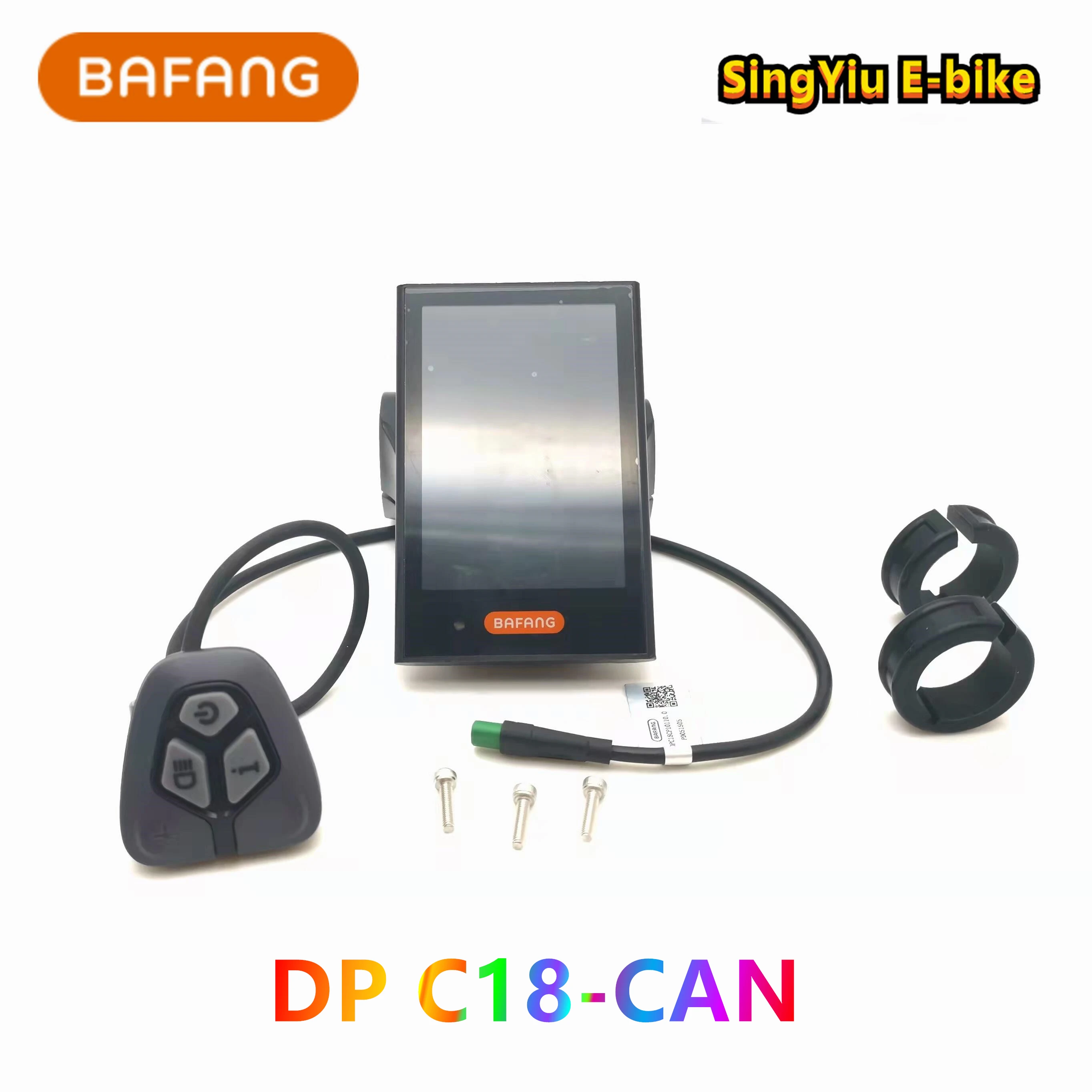 Hub Motor Can Not Used DPC18-CAN Color Display For Bafang Mid Motor Suitable M500 M600 M510 M560 M800 M820 CAN Triangle Plug