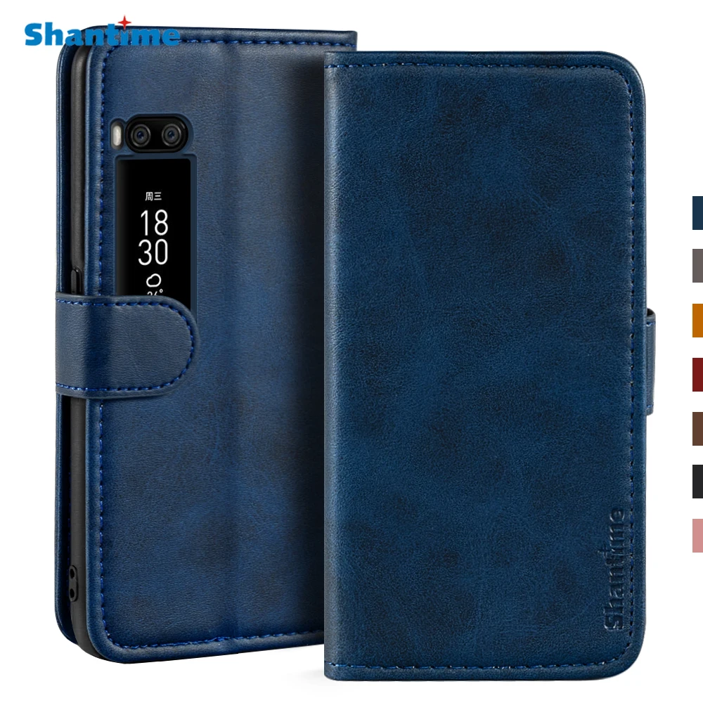 

Case For Meizu Pro 7 Case Magnetic Wallet Leather Cover For Meizu Pro 7 Stand Coque Phone Cases