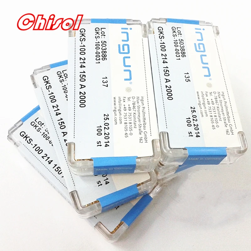 Asli Ingun 100 Pcs/set Uji Jarum 100mil GKS100306200A2000 GKS100306200A3000 Test Pin