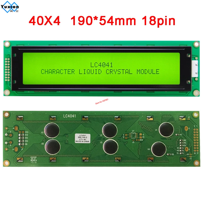 40X4 404 4004 Lcd Display LC4041-LY instead HD44780 TM404A SCS04004A0  LMB404A WH4004A