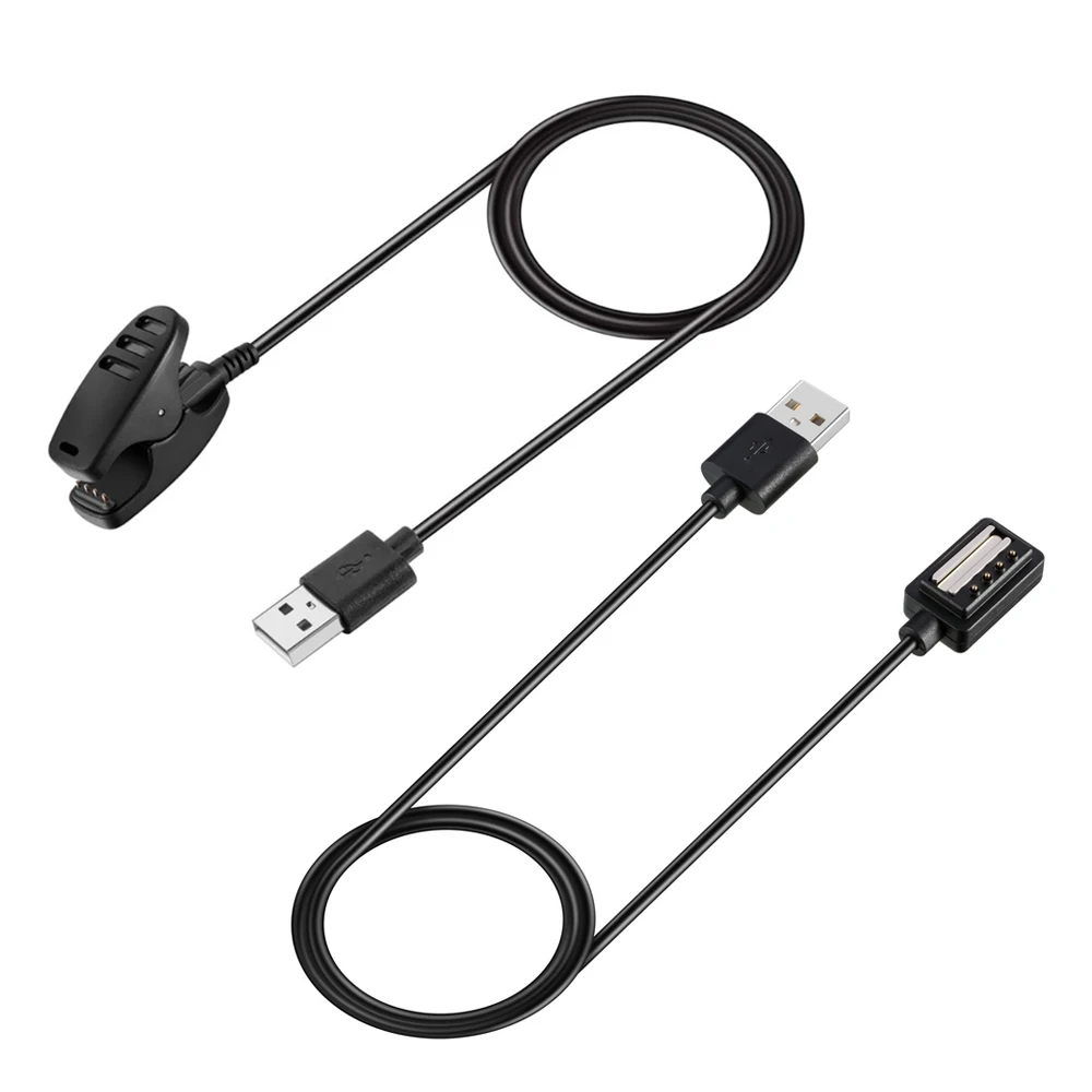 USB Charging Cable Charger สำหรับ Suunto 9 Baro/Peak/D5/5/3ฟิตเนส/Spartan Sport/trainer Wrist HR/Ultra/Ambit 4/3/2/Traverse