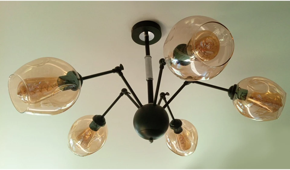 Retro dimmbare LED Edison Glühbirne E27 3W Gold Spiral-Filament ST64 G125 Ampoule LED Lampe Glühbirne Kronleuchter Dekorative Beleuchtung – Detail 11