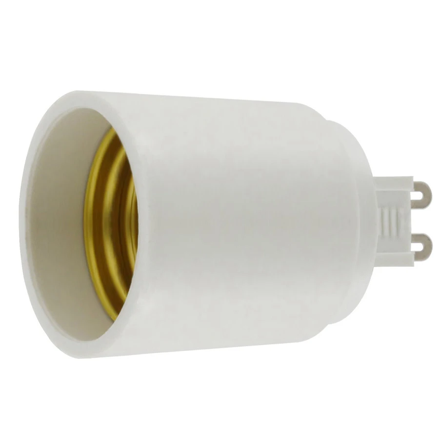 G9 to E27 Lamp Holder Converter Base Socket Bulb Lamp Holder Adapter For Led Lamp Durable Fireproof Material