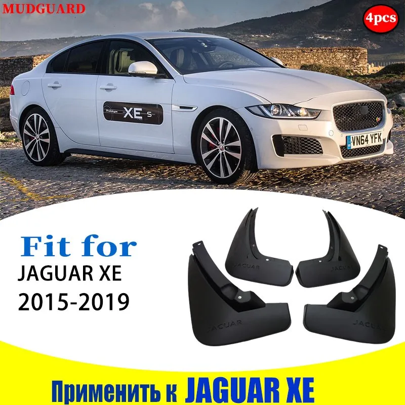 Mudflaps FOR JAGUAR XE MUDGUARDS Fender Mud Flap Guard Splash Mudguard Fenders car accessories auto styline Front Rear 4pcs