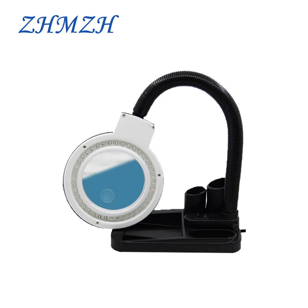 ZHMZH 40 LEDs Beads Desk Lamp Of the lighting Magnifying Glass Universal  Ring Light Electronic Maintenance Lamp