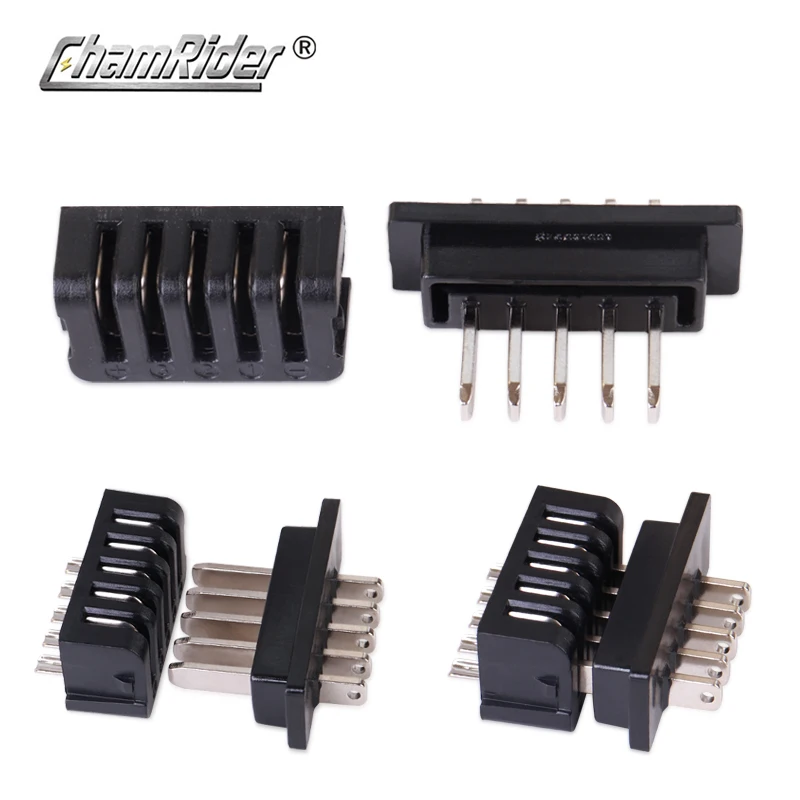 Hailong Power Discharge Connector, Male or Female, Ebike Parts, Power Plug, 4Pins, 5Pins