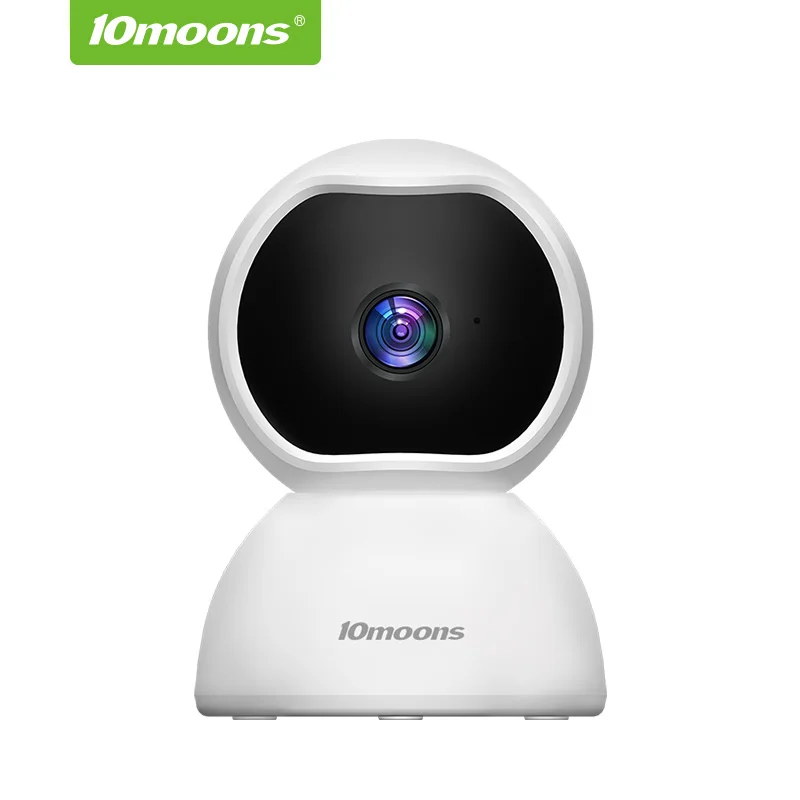 

10moons IP Camera WIFI Wireless Smart Home Security Surveillance HD 1080p PTZ Camera Two-way Audio Baby Pet Monitor Video Record