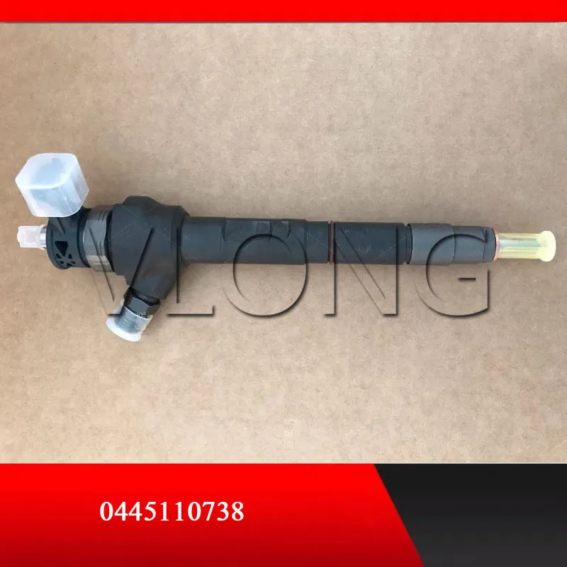 

0445110738 Diesel Fuel Injector 0 445 110 738 Common Rail Injection Nozzle For 1042210FE010 JAC 2.7L CN5