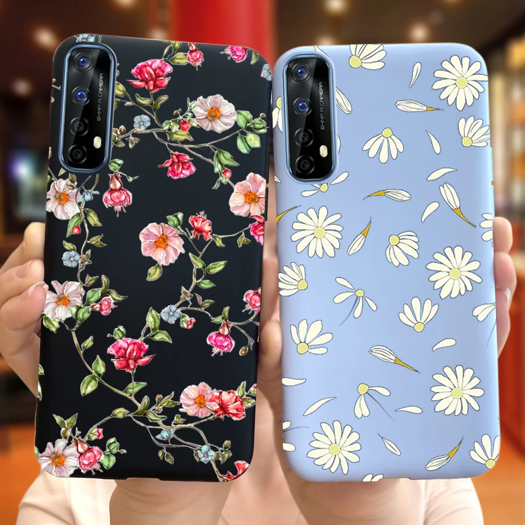 For Oppo Realme 7 Case Realme7 Pro Sunflower Cute Silicone Soft TPU Back Cover Phone Case For Realme 7i Global Realme7 7i 7Pro