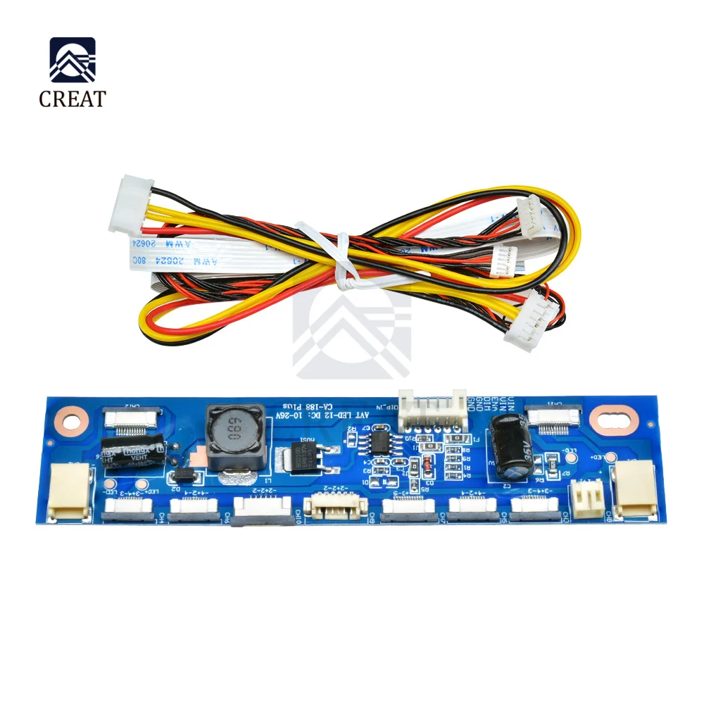 Universal Multifunction Inverter for Backlight LED Constant Current Board Driver Board 12 connecters LED Strip Tester