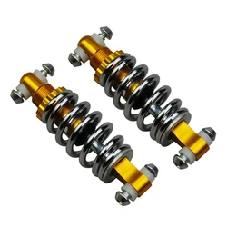 2PCS/Set MTB Mountain Wheel Chair Bike Rear Suspension 12.5-pitch Phnom Rear Shock Absorber Coil Spring 200kg Bike Shock Spring