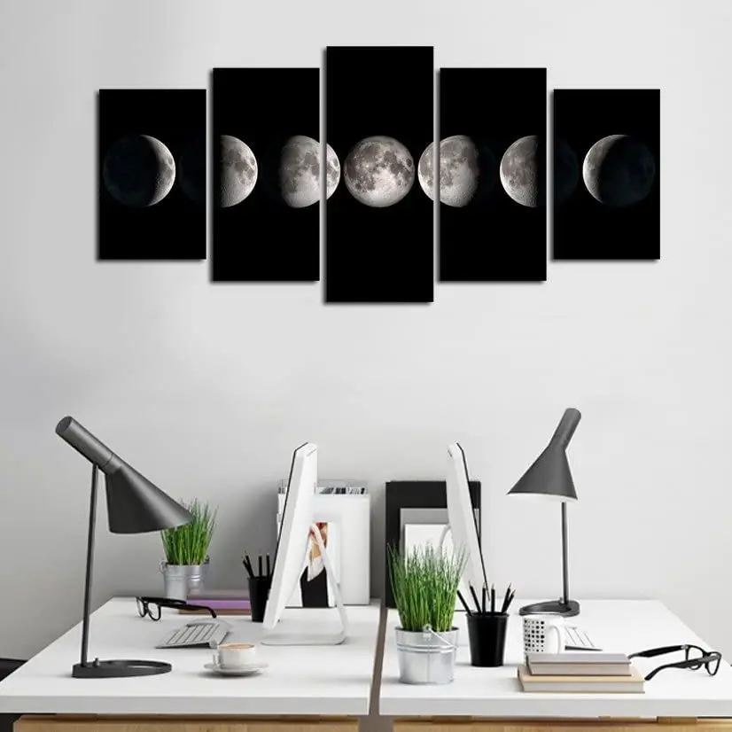 

5 шт., Декоративные плакаты на стену, без рамки