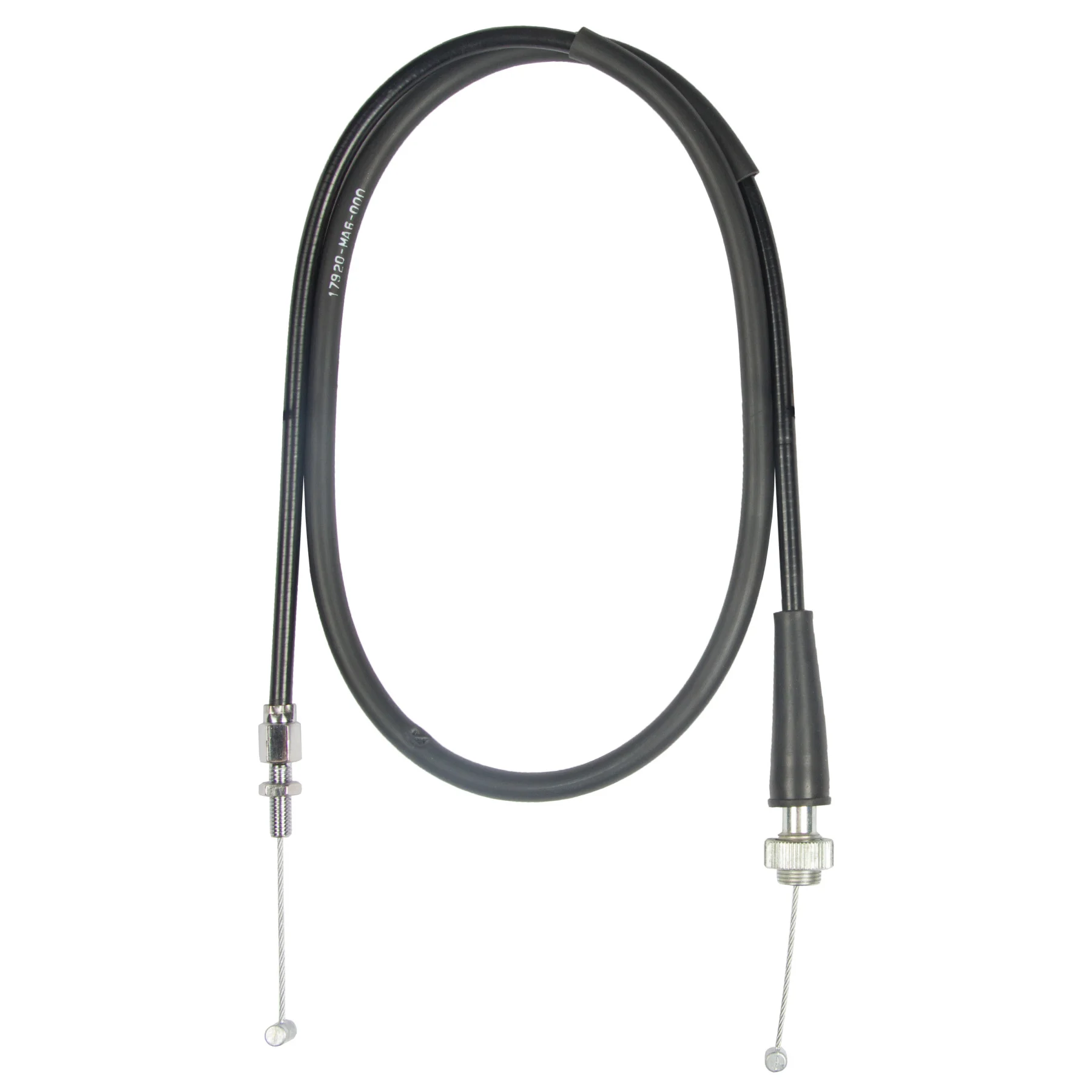 MotoMaster 17920-MA6-000 Throttle Cable B (CLOSE) for Honda CBX 550 F2 Supersport (1982-1984)