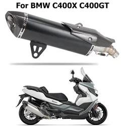 C400GT C400x 2018-2020 Slip-on Motorcycle Exhaust Muffler Escape with DB Killer Laser for BMW C400GT C400X 2018 2019 2020