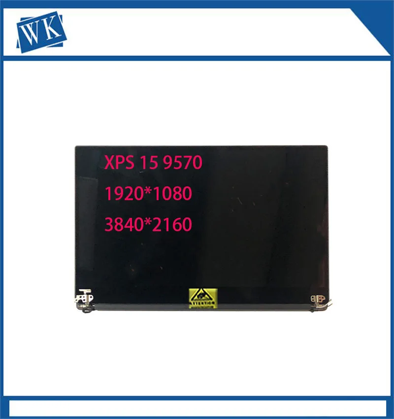 para Dell Xps 15 9570 3840*2160 4k Tela Sensível ao Toque Uhd 1920*1080 Fhd sem Toque Led Digitalizar Exibição Lcd Montagem da Tela Case