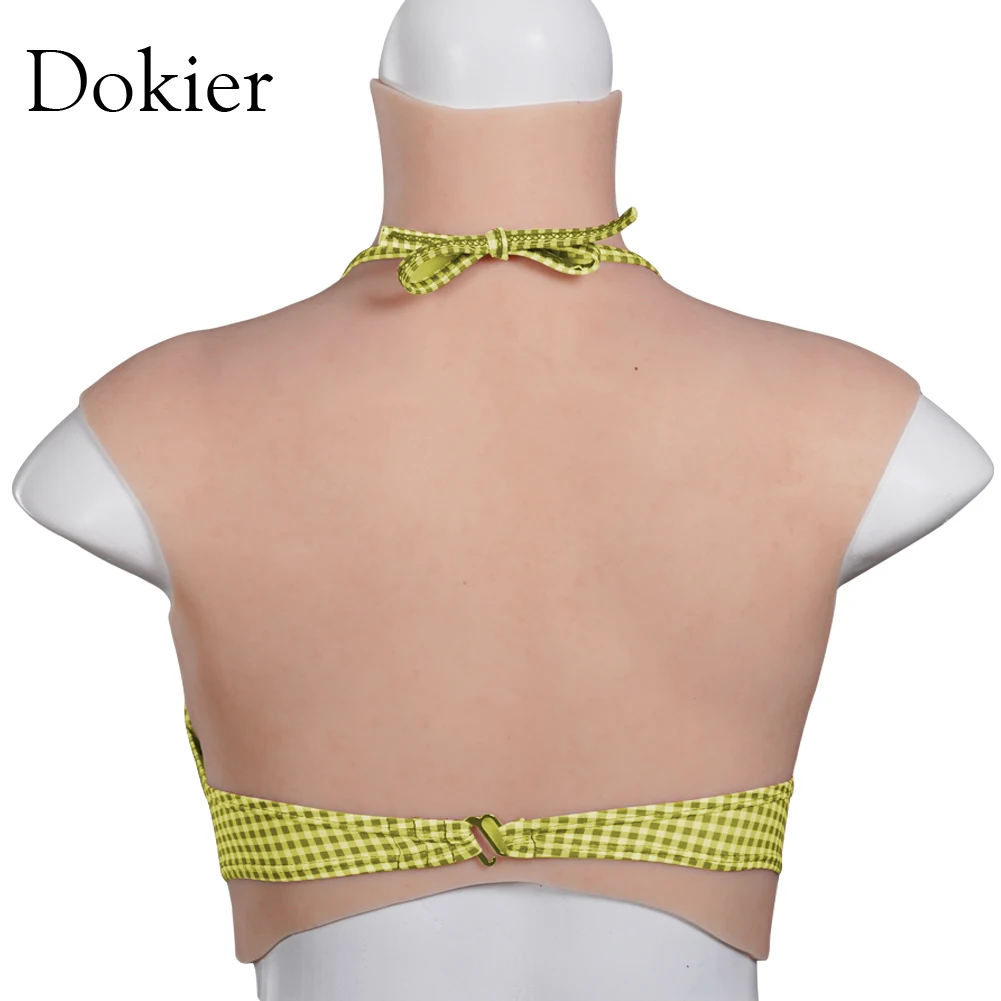 Dokier Bloodshoot Silicone Breast Forms Breast Plates Fake Boobs For Crossdress Transgender Mastectomy Drag Queen Crossdressing