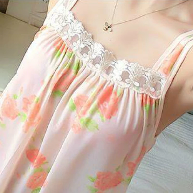 Robe Gown Sets Women Floral Lace 2pcs Stylish Sexy Oversize 3XL Loose Sleepwear Chic Sweet Thin Ice-silk Womens Bathrobes Home