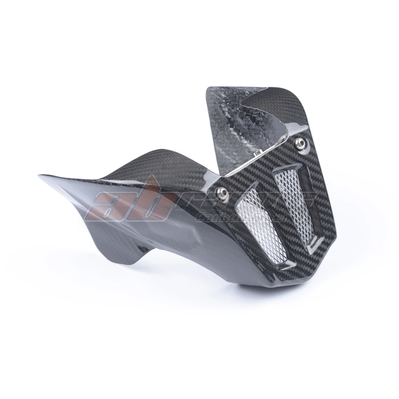 Lower Bottom Belly Pan Cover Spoiler Kit Fairing Cowling For Ducati Monster 696 796 1100 Full Carbon Fiber 100%