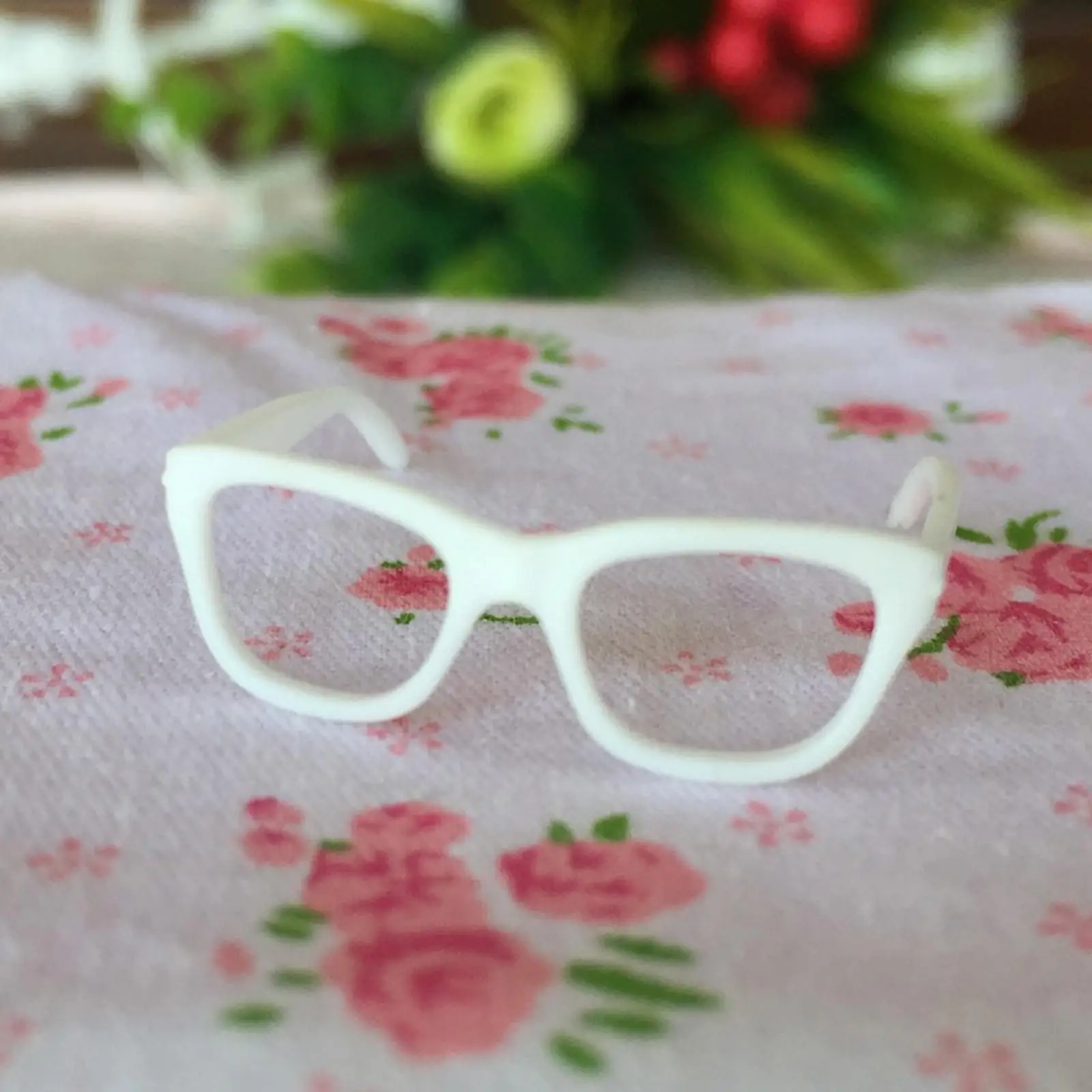 1/6 Miniature Doll Eyeglasses Lensless Kids Toys Fashion Photo Props Cute ABS Plastic Glasses Doll Accessories