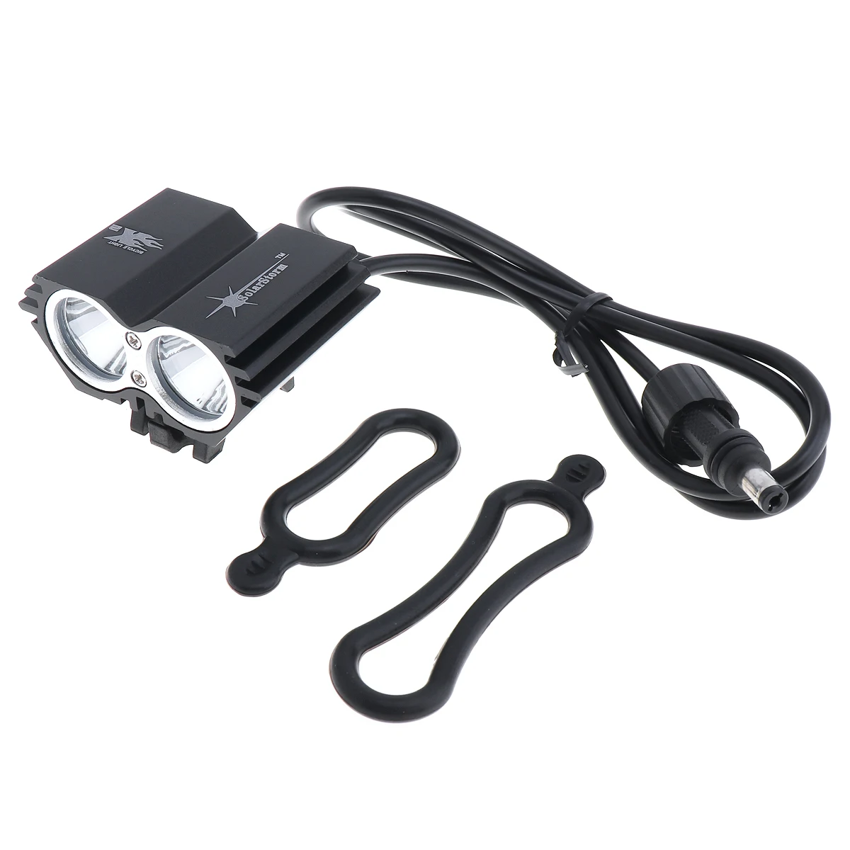 1200LM 2 LED Bicycle Head Light IP65 Waterproof Mountain bike Front Lamp with 4 Switches modes Cycling Riding Headlights