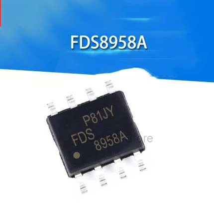 Original10pcs/Lot FDS8958A FDS8958 8958A FDS8958B Sop-8 Lcd Hoogspanning Boord Gemeenschappelijke Chip Cischywholesale One-Stop lijst