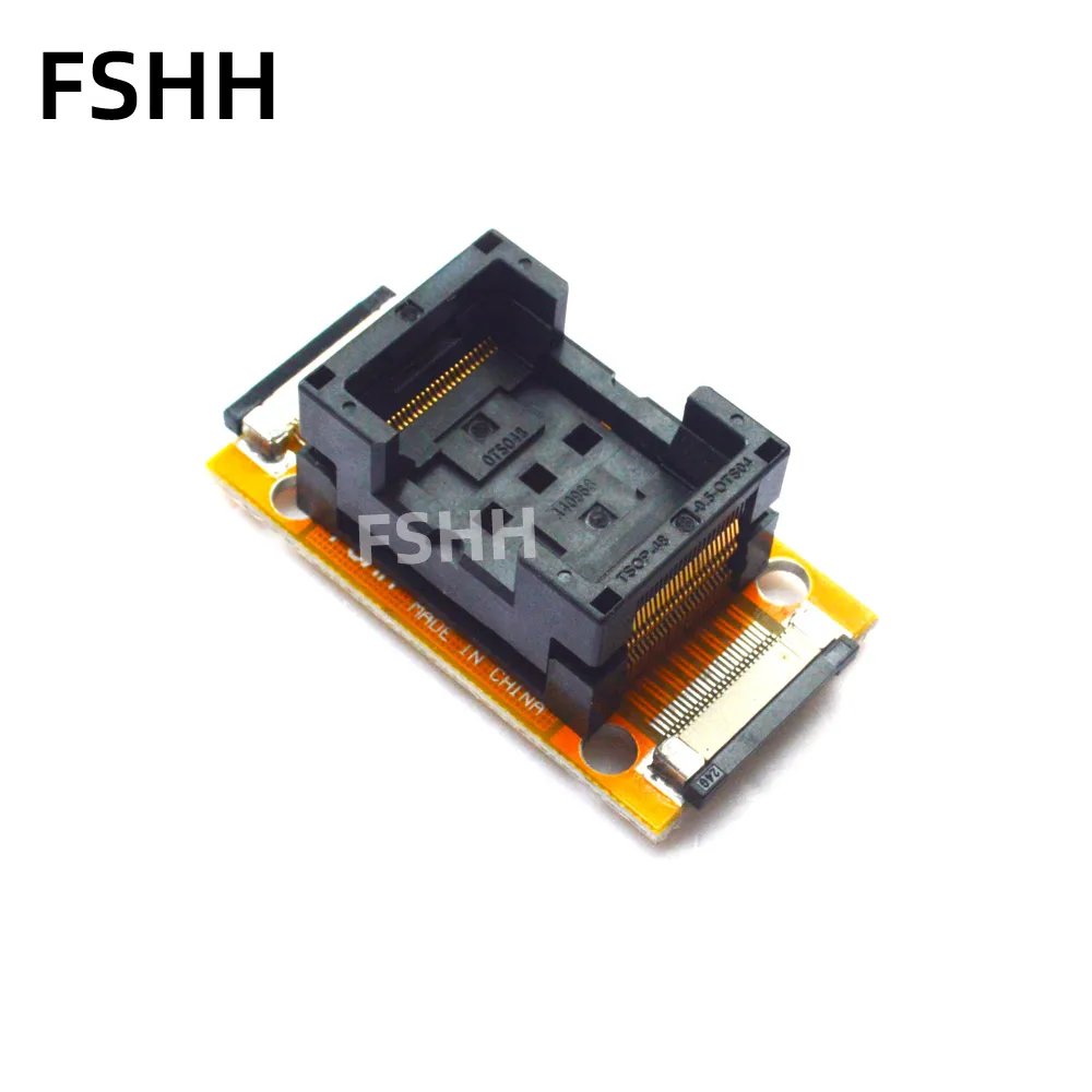 TSOP48 Để TSOP48 Thử Nghiệm Ổ Cắm SMD-SMD Trên Tuyến Thử Nghiệm Ổ Cắm NAND Flash Chip TSOP48 0.5 Mm