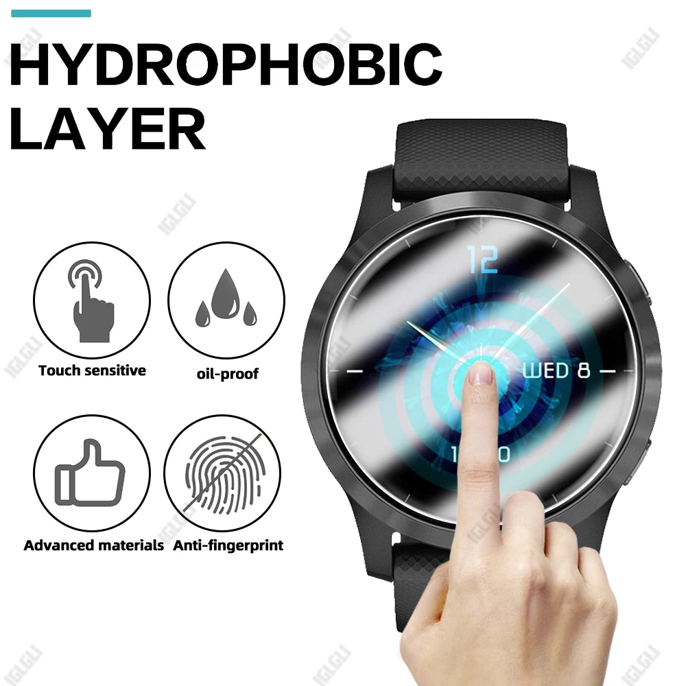 Cristal templado de alta calidad para reloj inteligente Garmin Active S Swim 2, Protector de pantalla, accesorios de protección transparentes