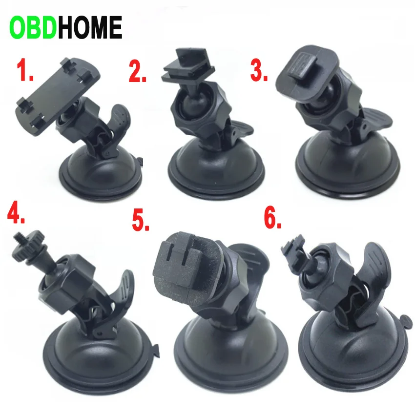 6 Types Mini Suction Cup Mount Tripod Auto Car DVR Holder DV GPS Camera Stand Bracket Phone Holder for GT300 G30 Accessories