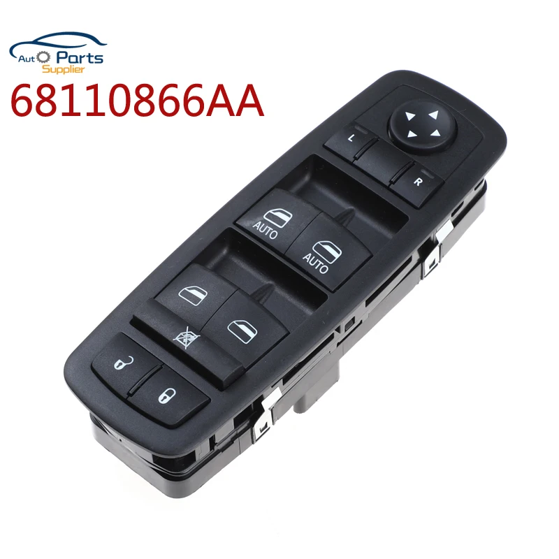 New 68110866AA Front Left Power Window Switch for Dodge Grand Caravan Ram for Chrysler Town&Country