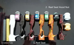 Fishing Rod Split Reel Seat , DIY Rod Building FCS / PCS NooNRoo