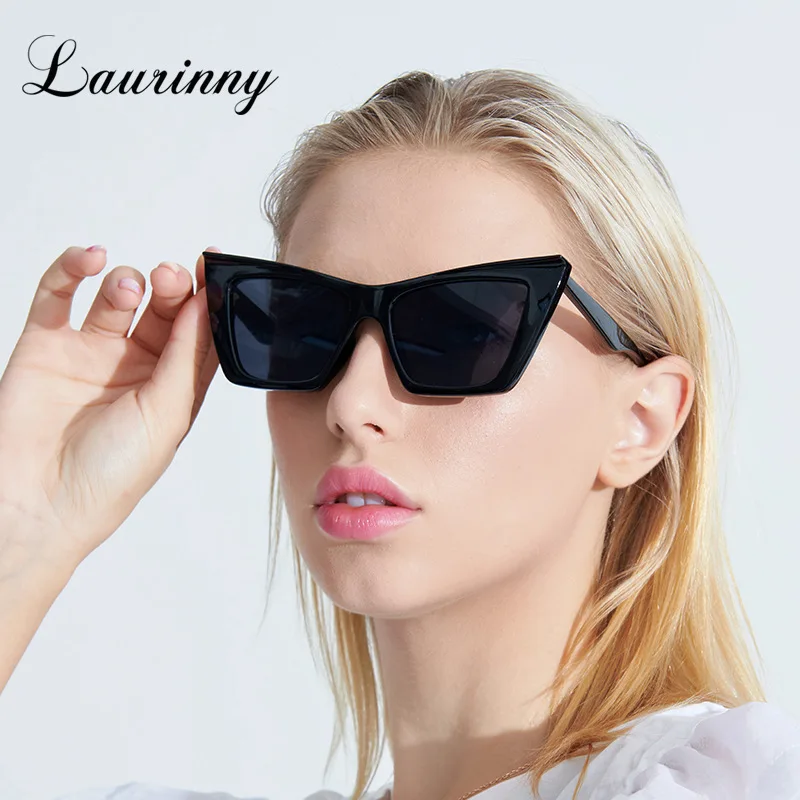 

Fashion Square Cat Eye Sunglasses Women 2021 Brand Design Leopard Shades Eyeglasses Cateye Frame Trendy Sun Glasses Female UV400