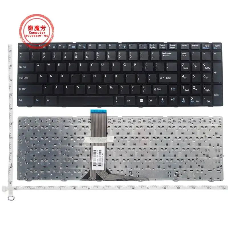 

New English Keyboard for MSI A6600 GE640 GE620 CR700 US black laptop keyboard