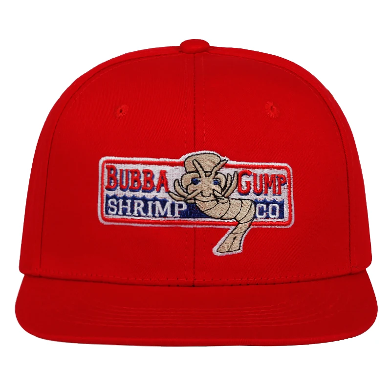 Wysokiej jakości czapka z daszkiem mężczyźni kobiety regulowany bawełniany haft Gump tata kapelusz Forrest Trucker czapki z daszkiem Casquette Homme