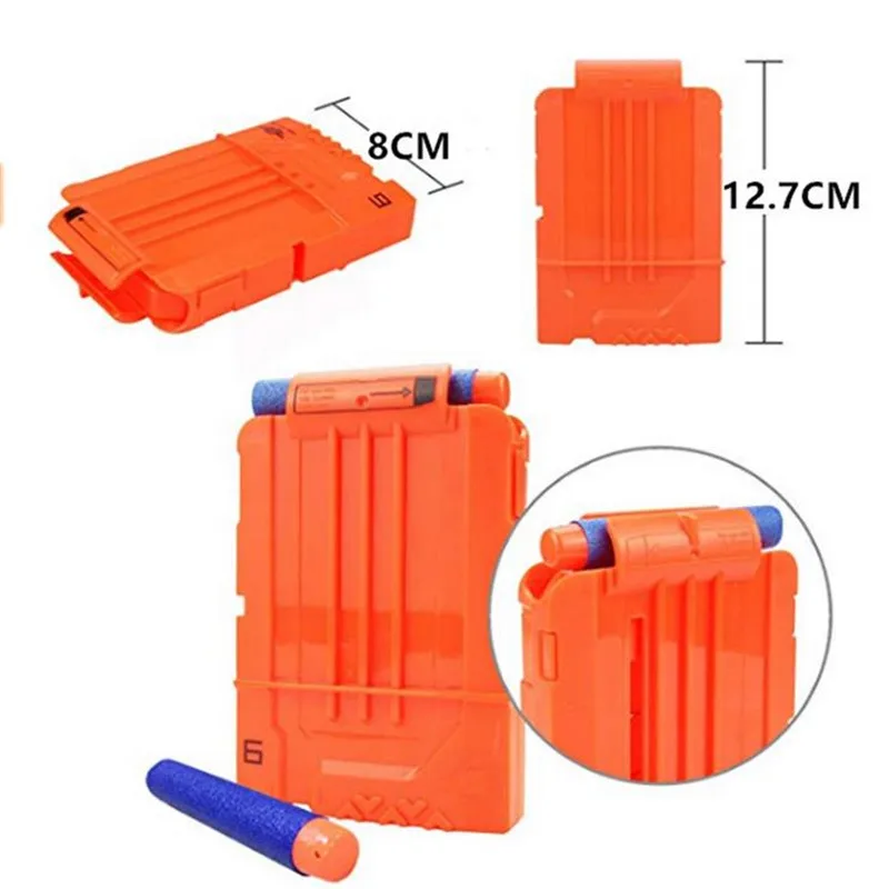 Toy Suit for Nerf Gun Toy Tactical Equipment Gun Shuttle Bullet Magazine Accessories Bullet Clip Compatible Nerf Gun Xmas Gift