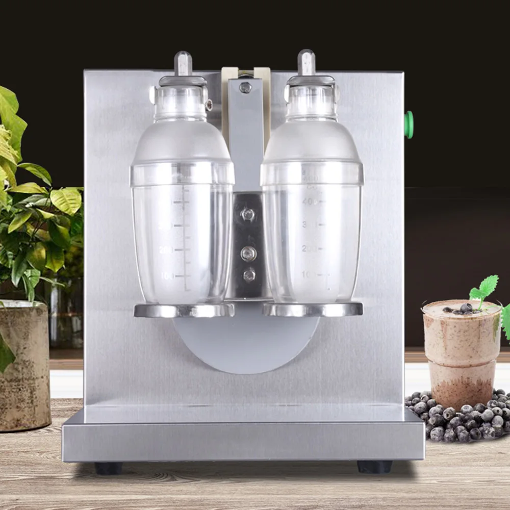 Commercial Bubble Tea Shaker Double Cups Shaker Machine Milk Tea Shaking Machine Bubble tea Machine