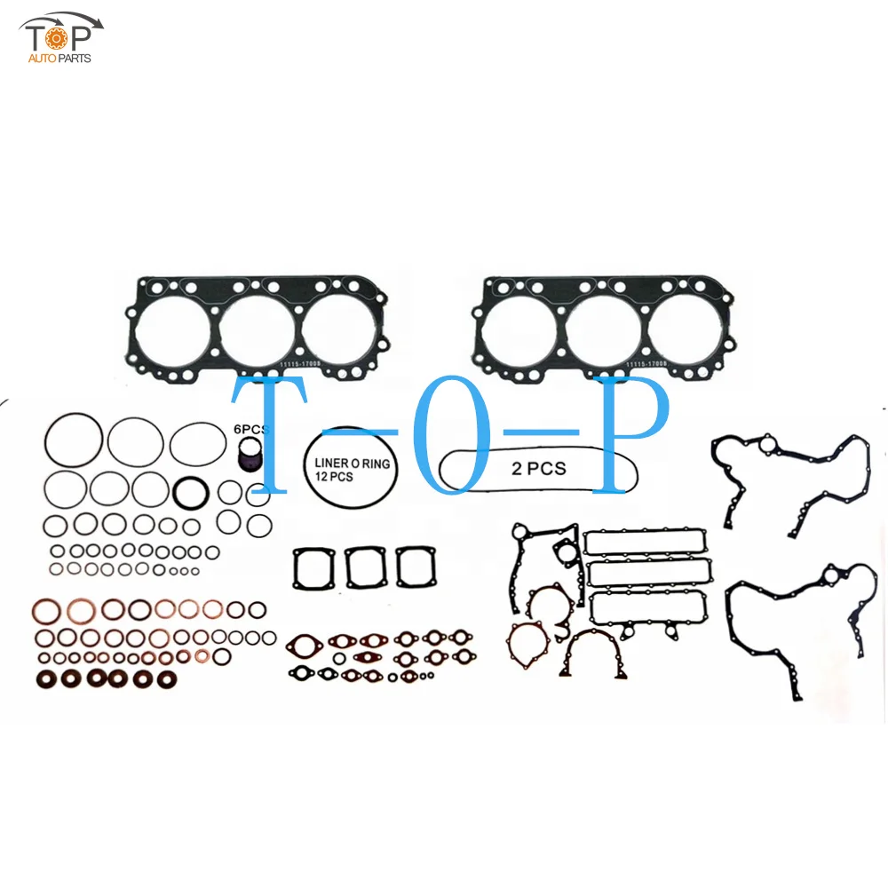 

Cylinder Head EK100 Full Overhaul Engine Repair Kit Gasket Set For Hino 11115-1700 04010-0146