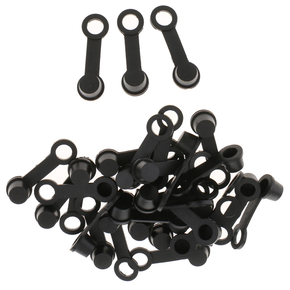 40PCS/set Motorcycle Dust Cap Bleed Nipple Brake Screw Caps Brake Caliper Cover Motorcycle Valve Rubber Dust Cap CarZerk Fitting