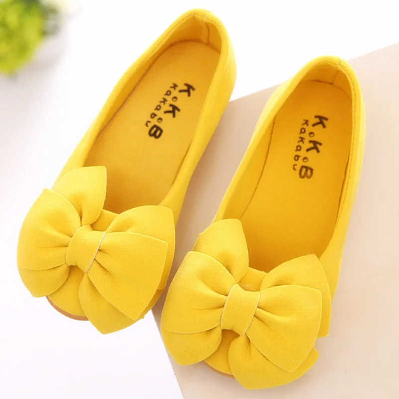 Children Shoes Girls Shoes Spring Summer Big Bow Princess Sandals Candy Color Comfortable Kids Baby Shoes For Girls CSH342