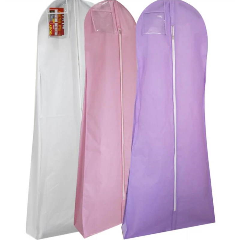 Hot Plus Size Storage Bags For Display Wedding Dresses Dust Cover Garment Dustproof Moisture-proof Large Bridal Gown 70\