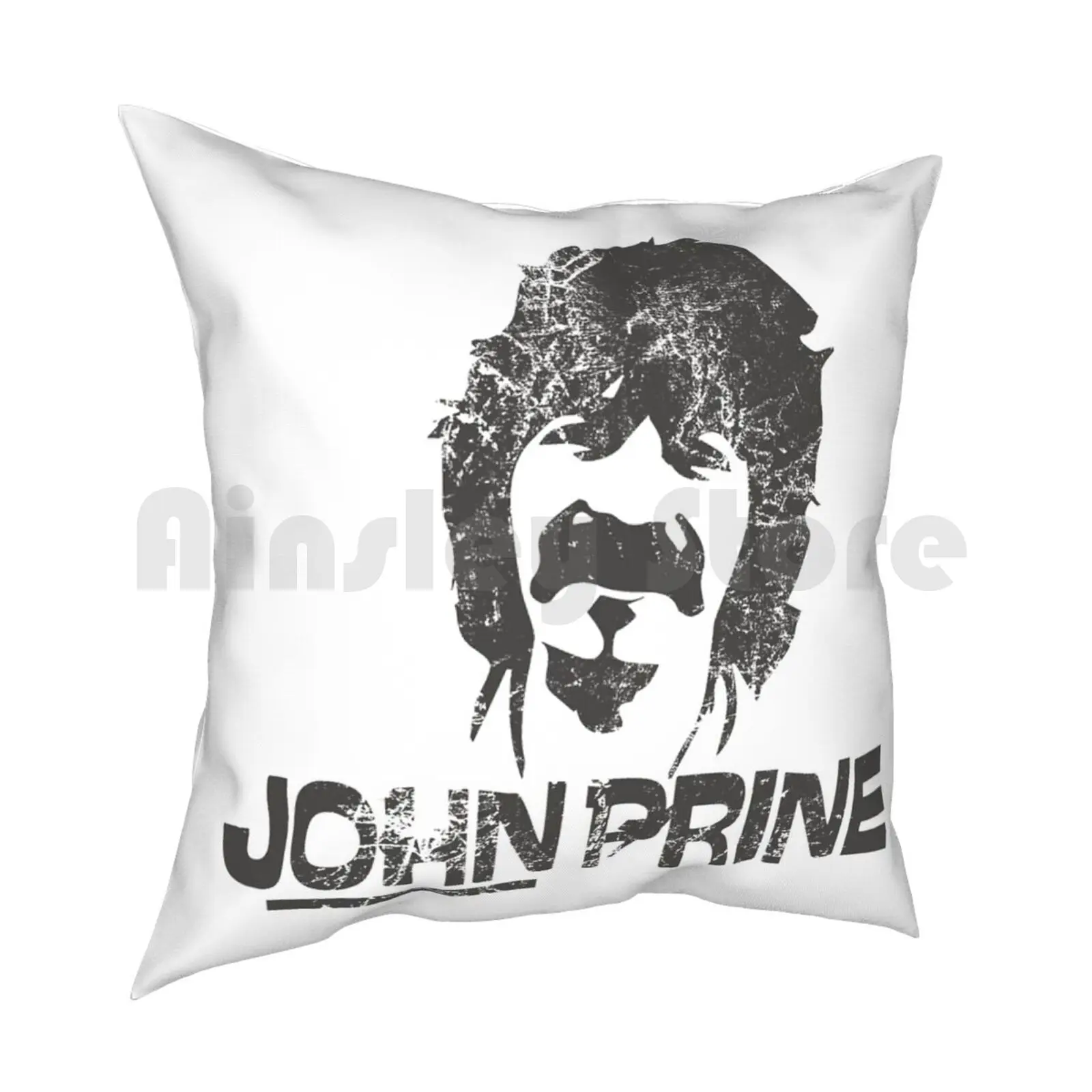 John Prine Pillow Case Printed Home Soft DIY Pillow cover John Prine Prine John Folk Music Country Live Sam Stone Sweet