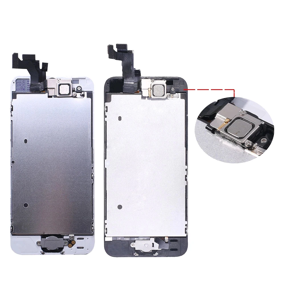 AAA+++ Full Set LCD Display Replacement For iPhone 6 6S 5S 5C SE 7 Plus 8 Plus SE2 Complete Screen with Camera and Home Button