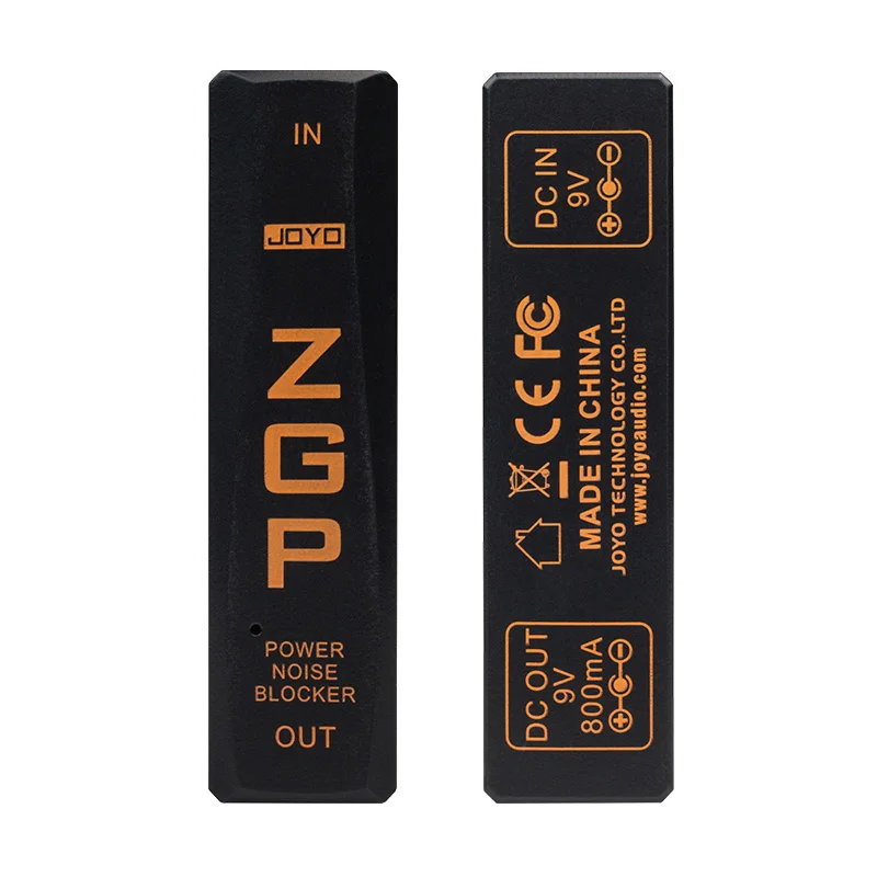 Joyo-JP-06 Power Noise Blocker, ZGP DC, 9V, Wide-Range Voltage, Input Power Supply, Designed for Isolating a Power Supply, DC